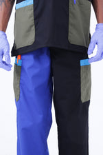 SCRUBS PANTS - BLUE BLOCKS