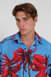 CRUISE SHIRT - FLAME TREES