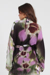 MIDI KIMONO - GERI WAX BLACK