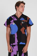 SCRUBS TOP - HIGH TIDE