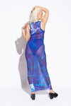 LONG MESH DRESS - PLUNGE POOL